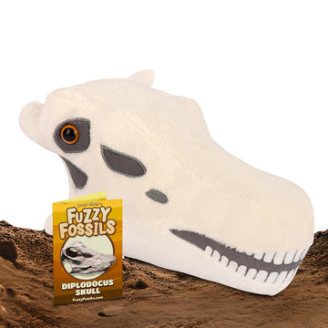 Fuzzy Fossils Diplodocus Stuffed Animal, Diplodocus Plush, Dinosaur Stuffed Animal, Stuffed Dinosaur Plush, Diplodocus Toy, Dinosaur Toy, Dinosaur