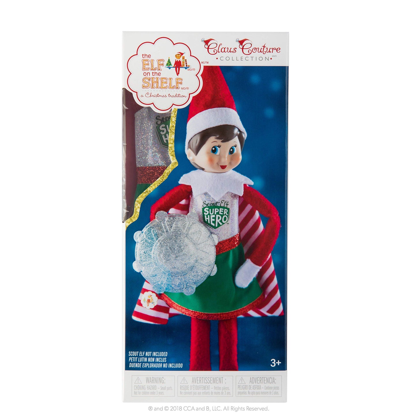 Claus Couture Collection Scout Elf Superhero Girl