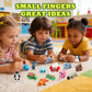 CNSTAR 50PCS Mini 3D Printed Animal Figurines Bulk, Articulated Flexible Fidget Toy Mystery Set, Random Small Animal Figures for Kids Classroom