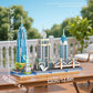 APENGBAOL New York Skyline Micro Mini Blocks Building Set, The Statue of Liberty,Empire State Architecture Building, Brooklyn Bridge, Gift for Kids