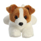 Aurora® Adorable Mini Flopsie™ Jackie Russell™ Stuffed Animal - Mini Companions Ready for Playful Adventures - for Kids All Ages, Toddlers, Adults