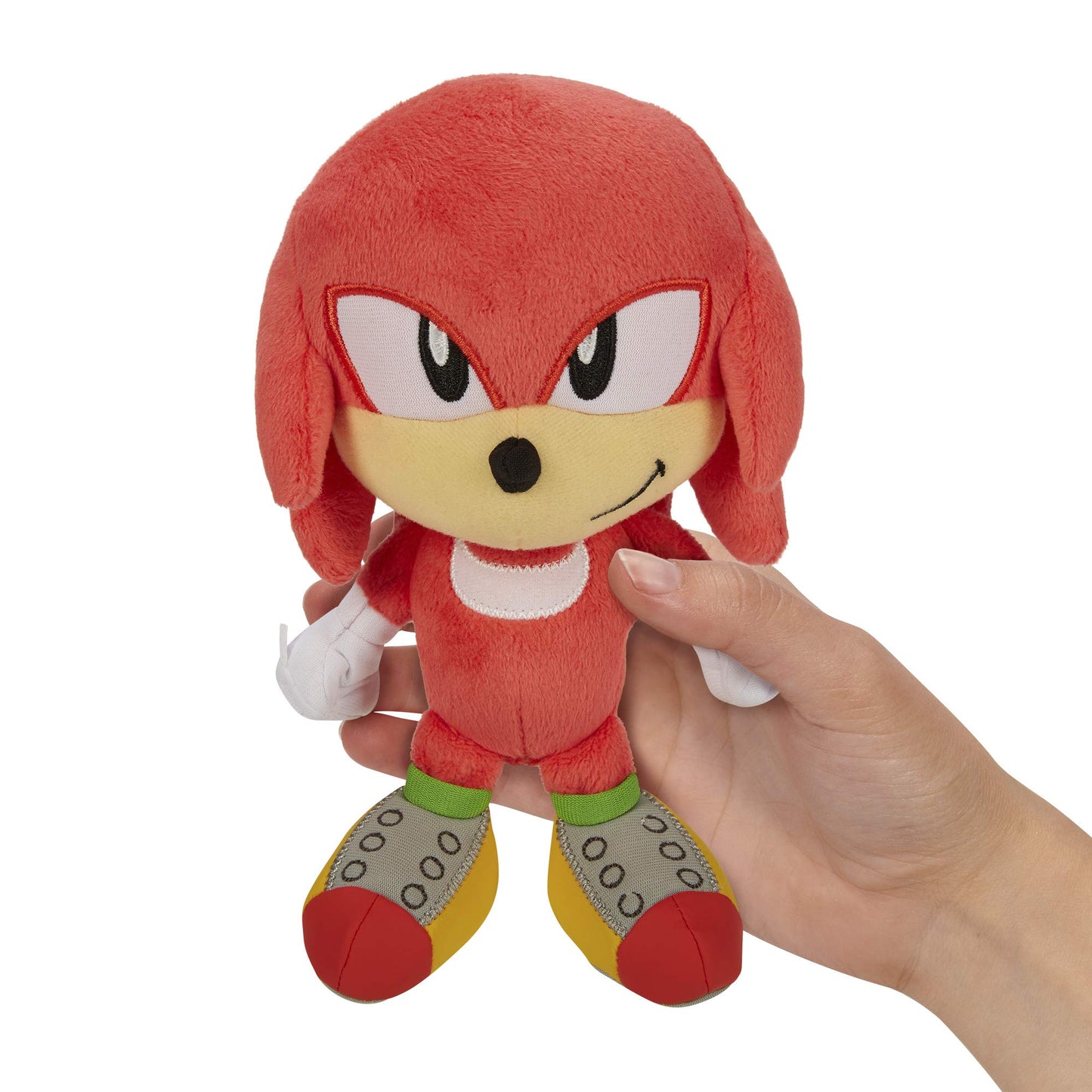 JAKKS Pacific Sonic the Hedgehog Plush 7" Knuckles Figure