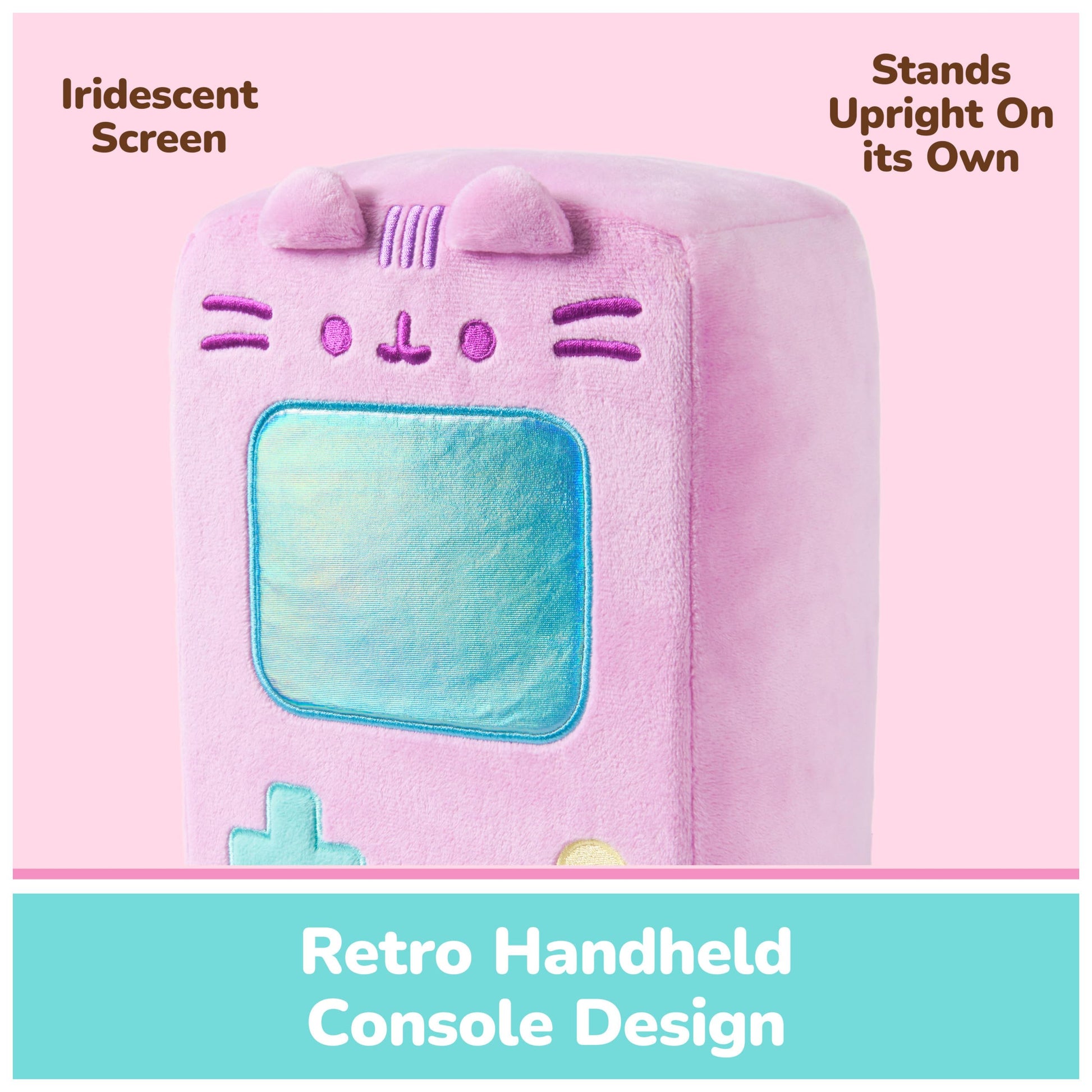 GUND Pusheen Gaming Handheld Console 9-Inch Plush Toy; Ages 8+