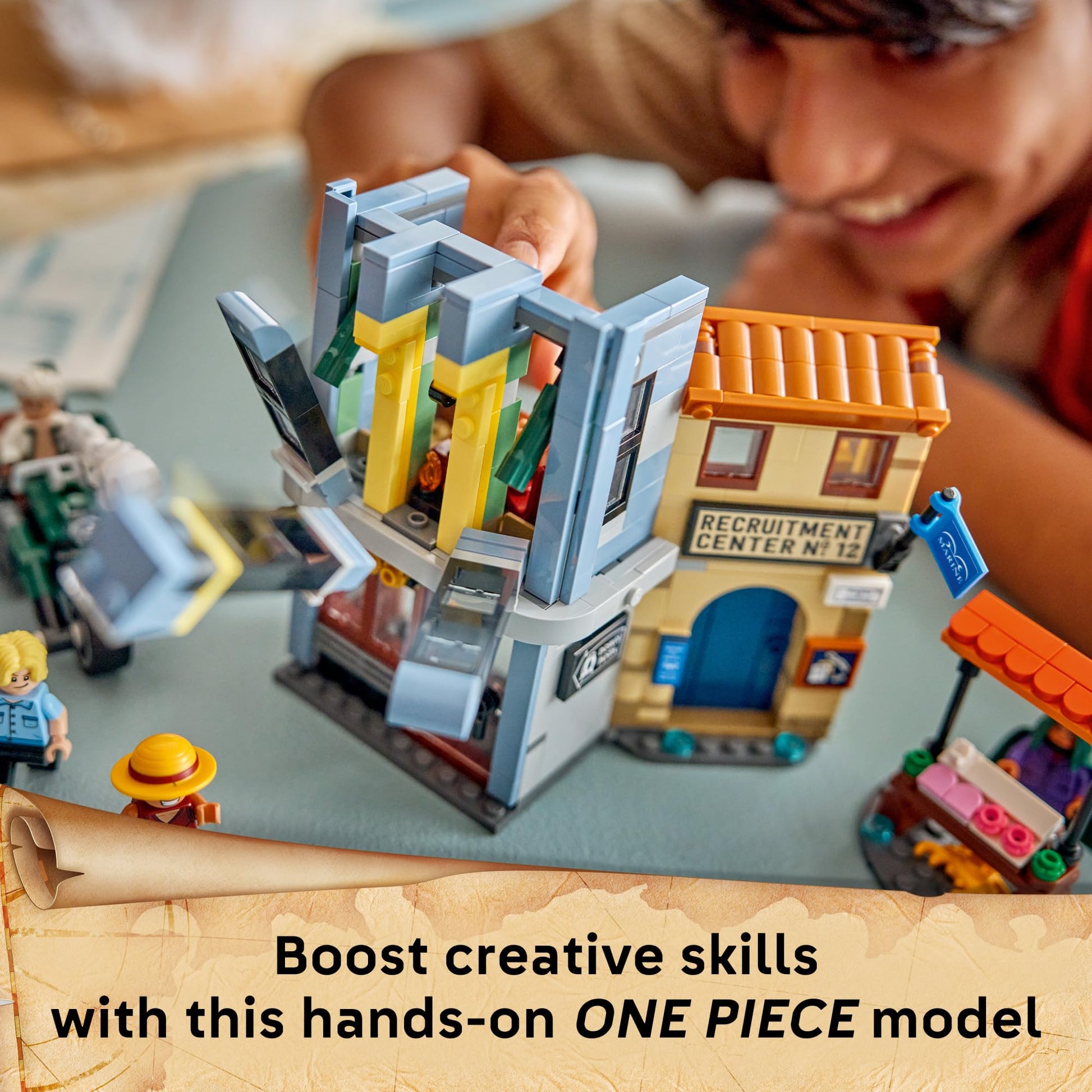 LEGO ONE PIECE Showdown with Captain Smoker 75642