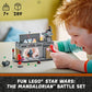 LEGO Star Wars: The Mandalorian Paz Vizsla and Moff Gideon Battle, Fun Building Set for Kids, Collectible Star Wars Toy with 4 Minifigures, Birthday