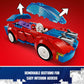 LEGO Marvel Spider-Man Race Car & Venom Green Goblin, Marvel Building Toy for Kids with Ghost-Spider Minifigure and Buildable Race Car Toy, Spider-Man