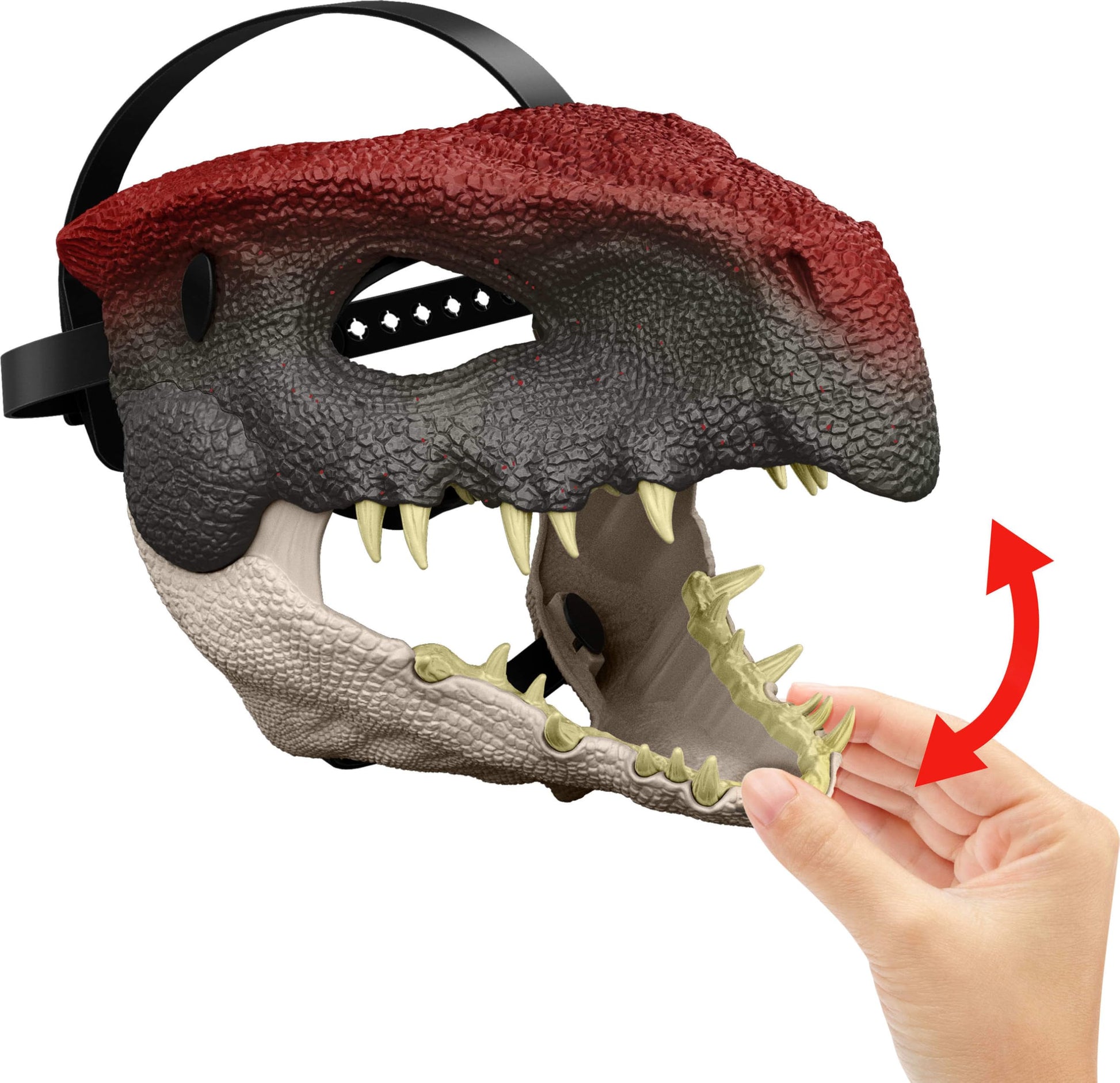 Mattel Jurassic World Rebirth Mutadon Movie-inspired Dinosaur Mask, Openable Jaw for Chomp Action, Realistic Design, Plastic Role Play Headgear