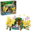 LEGO Wicked Glinda's Wedding Day Building Toy - Pretend Playset with 2 Minidolls, 2 Animal Toy Figures, & 2 Poseable Butterflies - Building Blocks