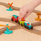 Battat Train Set for Kids, Toddlers, All Aboard 29-Piece Track Set, Trains