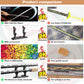 Swords Building Set, 40in Hashibira Inosuke Dual-Sword Building Block with Stand, Anime Sword Building Toy Katana Kids Toys for Boys Age 8-12, 838 Pcs