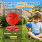 Shindel 6 PCS Mini Basketballs with Pump, 4.7 Inch, Multicolor