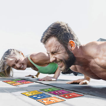 Stack 52 Bodyweight Exercise Cards: Workout Playing Card Game