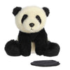 Aurora® Adorable Shoulderkins™ Min Panda Stuffed Animal - Fun Buddy that Can Go Everywhere with You - Perfect for Kids 3+ Years and Costumes - White 4