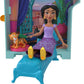 Mattel Disney Princess Toys, Jasmine Doll House Stackable Castle with 1 Small Doll, 2 Character Friends & 7 Accessories, Inspired by the Movie Aladdin