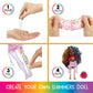 RAINBOW HIGH Rainbow Shimmers with Slime - Iris - 28cm Model Doll, with Slime Kit and Pet Chameleon, Suitable for Ages 4+