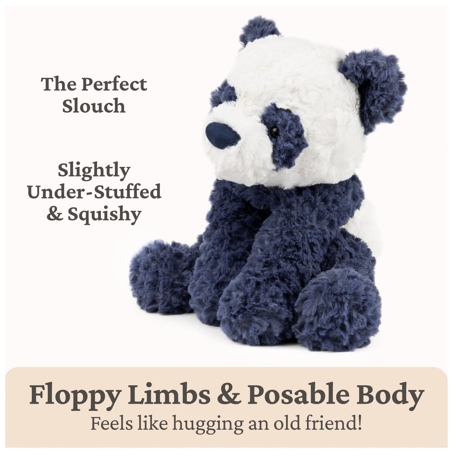 GUND Cozys Collection Panda 10-Inch Stuffed Animal Sensory Toy for Ages 0+