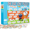 Dad Gifts - 500 Piece Dad Joke Puzzle - Jigsaw Puzzles for Adults, 40th, 50th, 60th Birthday Gift Ideas, Fun Gift for Fathers Day