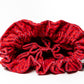 FanRoll Dragon Storm Velvet Compartment Dice Bag: Red Dragon Scales