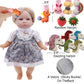 Alive Baby Doll Clothes and Accessories - 10 Sets Girl Doll Clothes Dress for 12 13 14 Inch Dolls, Baby Doll Clothes - Dolls Outfits Accessories