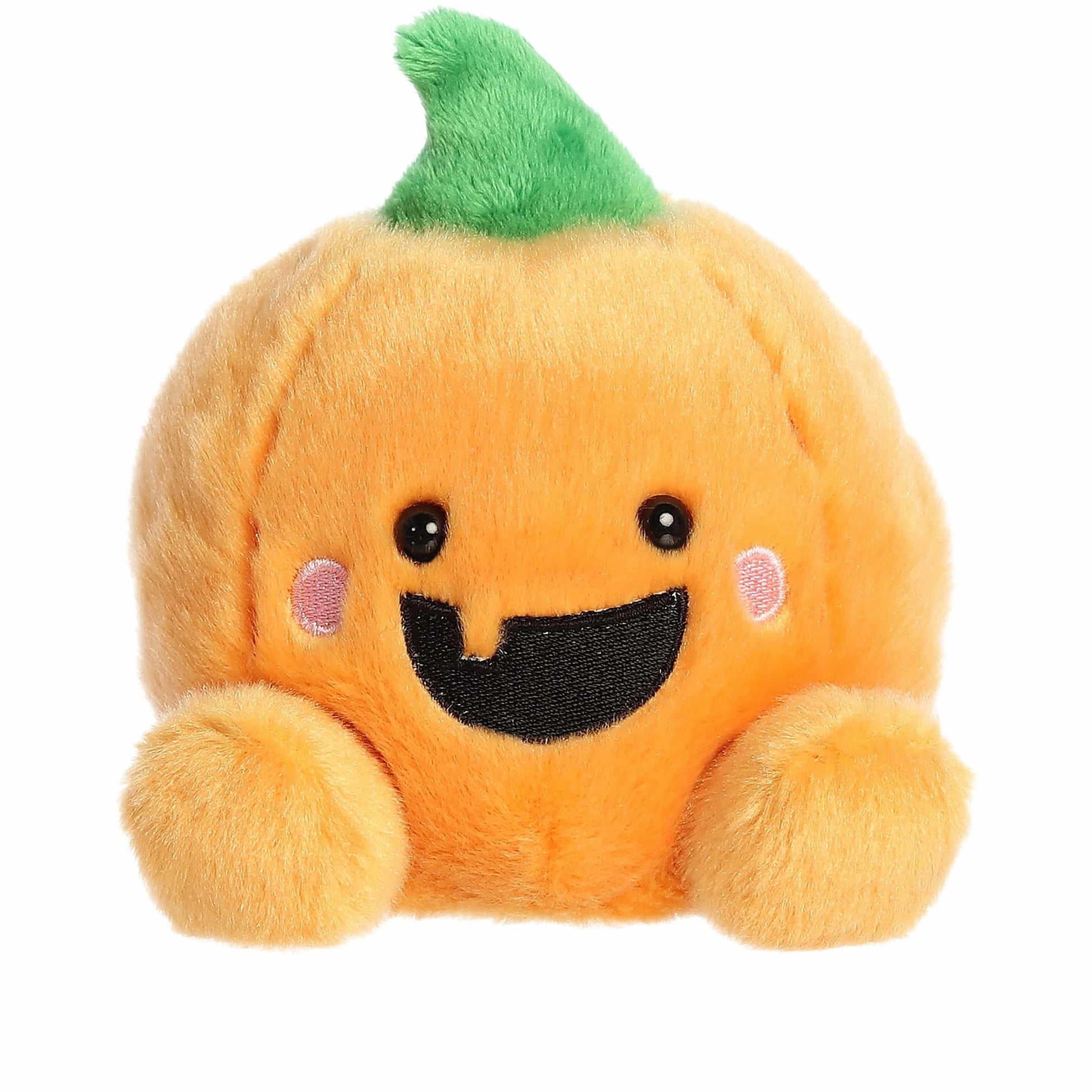 Aurora® Spooky Palm Pals™ Gourdon Jack O' Lantern™ Stuffed Animal - Fun Collectible Plush for Kids and Adult Collectors - Perfect for Halloween