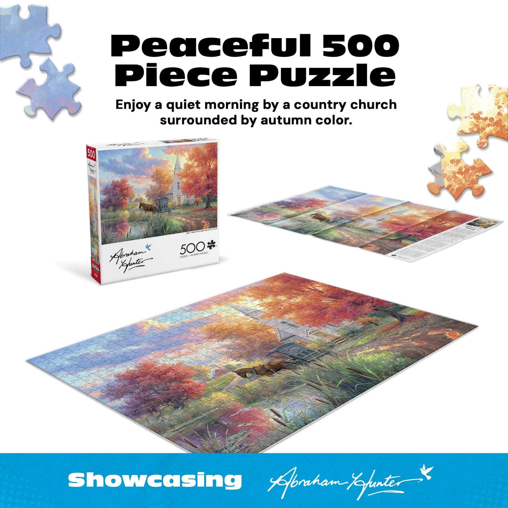 Buffalo Games - Sunday Morning - 500 Piece Jigsaw Puzzle for Adults