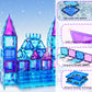 AFUNX Magnetic Tiles, 116PCS Magnet Building Blocks, 3D Diamond Magnetic Blocks, Construction Stem Toys for Kids, Educational Toys for Boys Girls Ages
