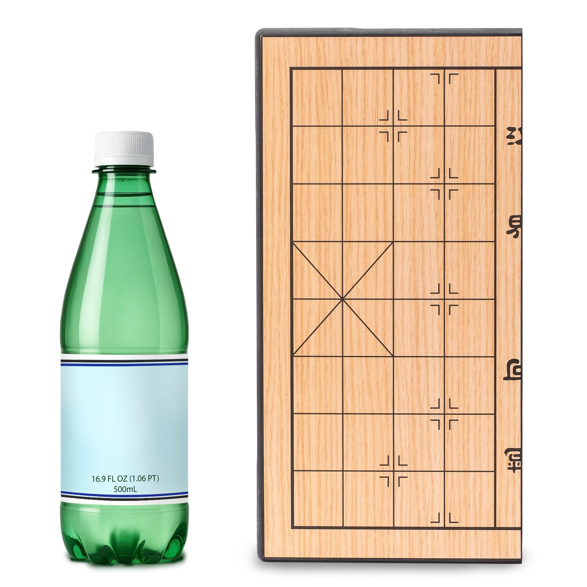 Yellow Mountain Imports Chinese Chess (Xiangqi) Magnetic Travel Set (12.2 Inches) - Compact, Folding Board Game Set