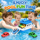 Ferry Bath Toy with Mini Cars, Floating Toy Boat & Slide-Out Ramp Water Play Set for Bath, Pool & Beach, Ages 3+