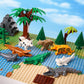 FLORMOON Animal Figures 12pcs Realistic Building Block Animal Action Model Science Project, Learning Educational Toys, Birthday Gift, Cake Topper