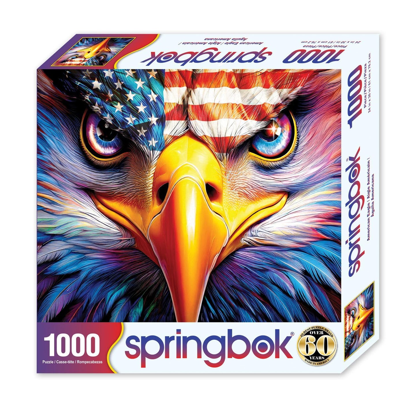 Springbok American Eagle 1000 Piece Jigsaw Puzzle for Adults