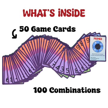 PRIMES - Fun Game | 1st Prize @ Museum of Math | Made by Teenagers | Build Mental Math | Social Impact | Ages 10-127
