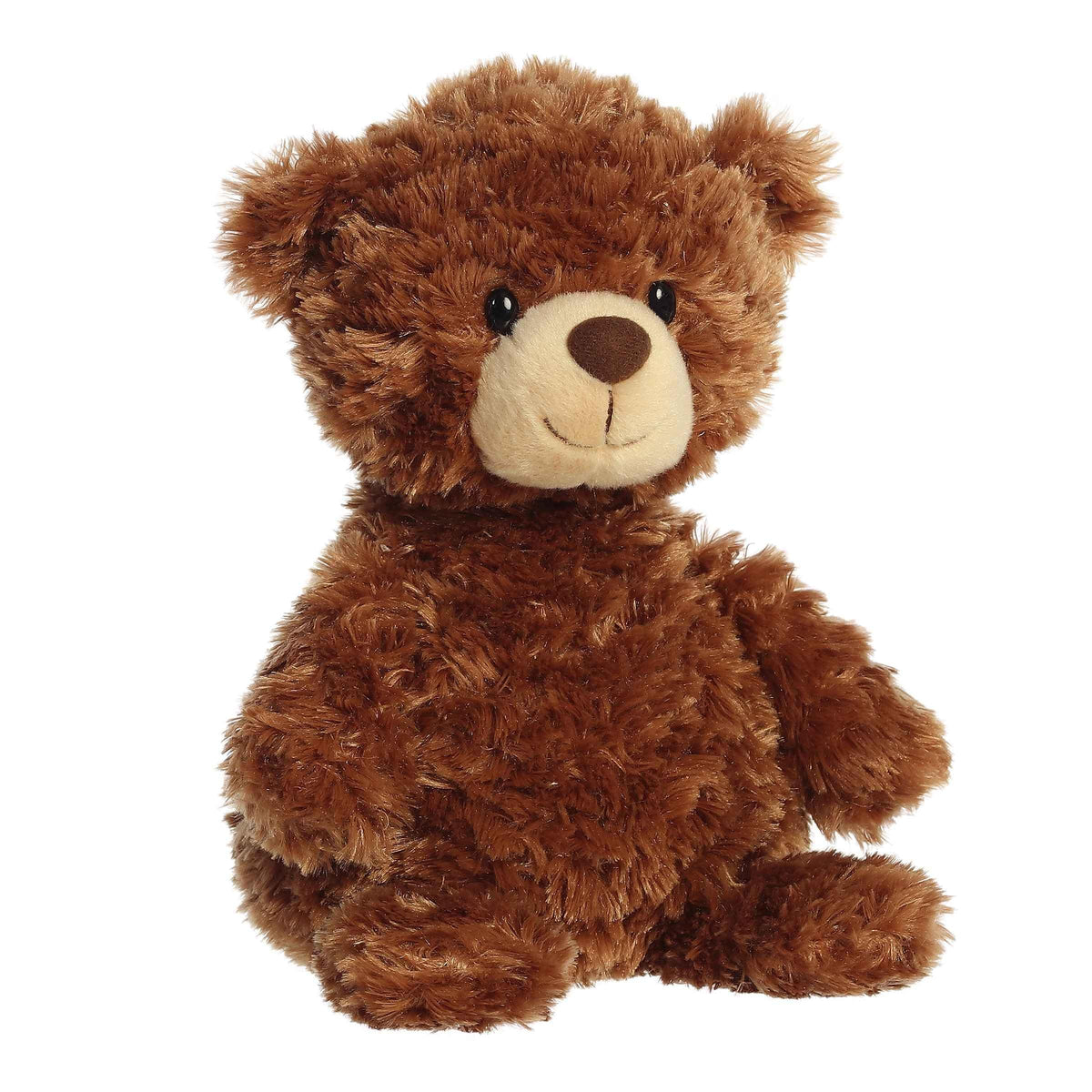 Aurora Bear 12" Tummy Bear Chestnut Snuggly Stuffed Animal