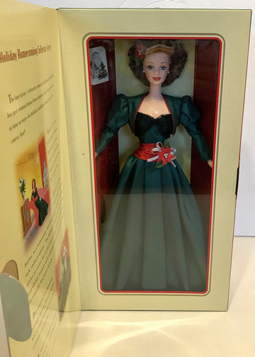 Holiday Sensation Barbie - 1998 - Hallmark Gold Crown Exclusive - Holiday Homecoming Collector Series - Special Edition - 1940's Dress - Limited