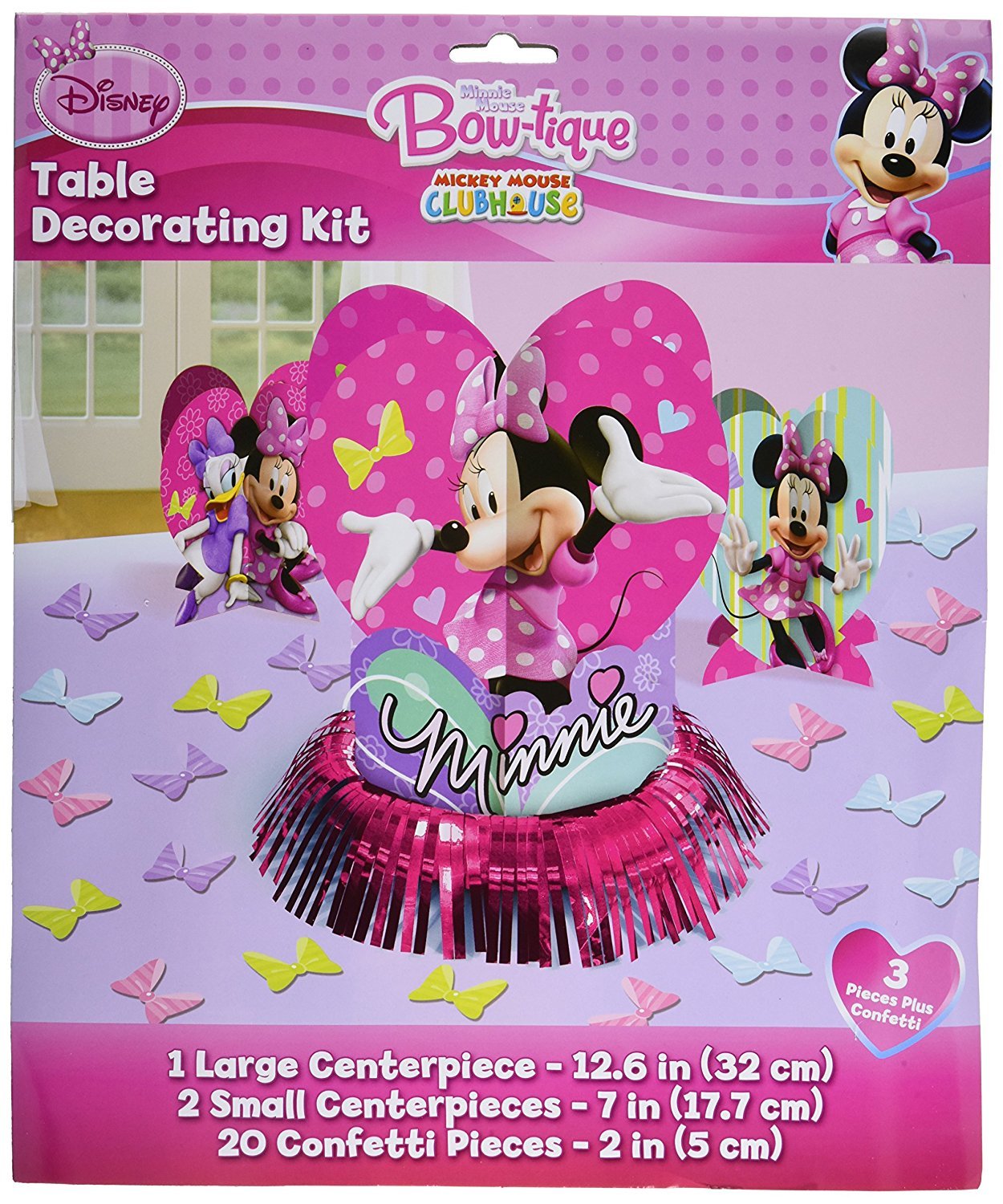 Minnie Mouse Centerpiece Kit 23 Pc.