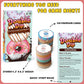 Point Games Double Dip Card Game - Fast-Paced Family Party Game for Kids & Adults - The Double Donut Showdown Word Shouting Game - 150 Cards, 3-6