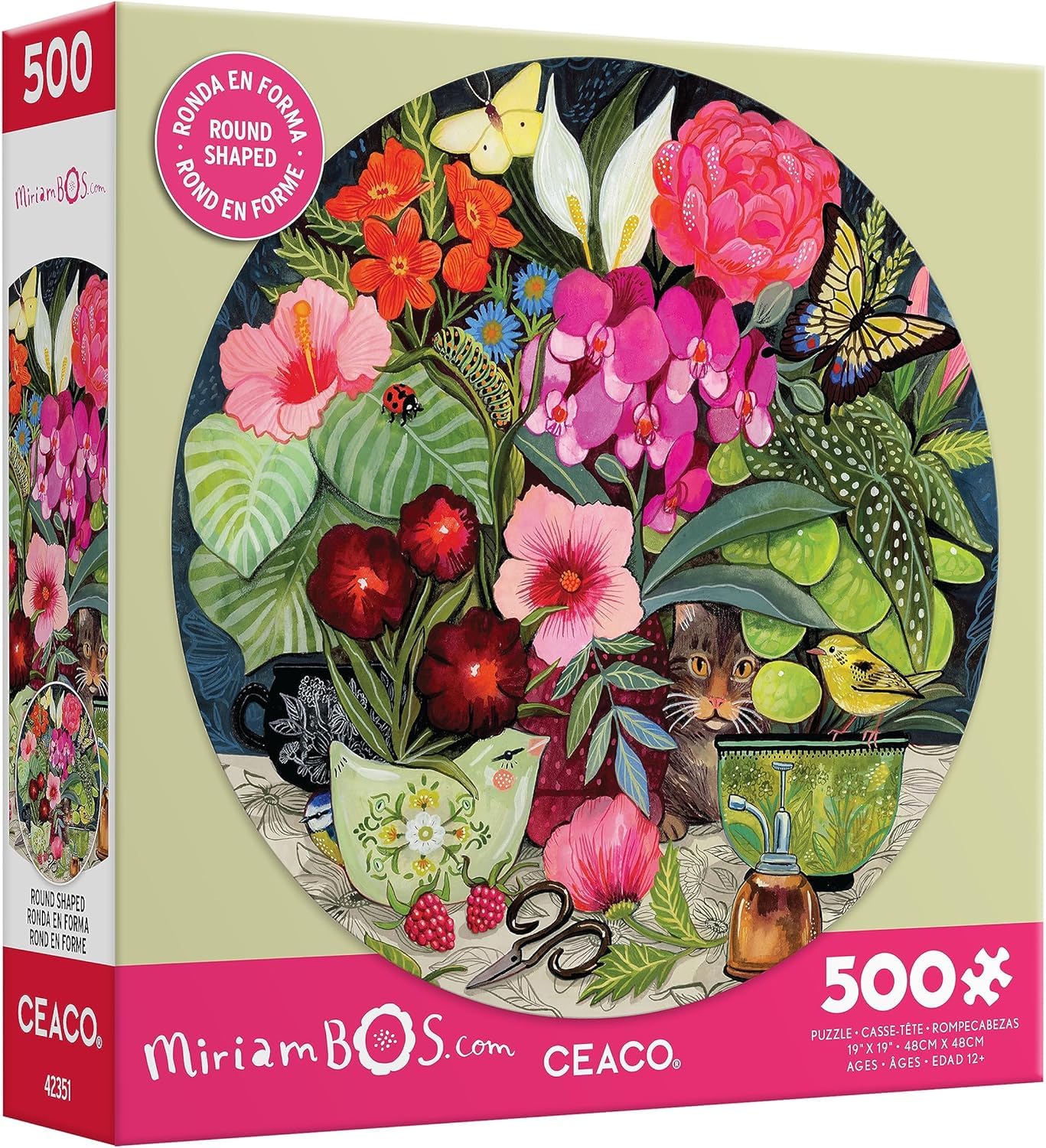 Ceaco - Patiently Waiting - 500 Piece Jigsaw Puzzle for Adults