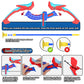 Polkoliye Bow and Arrow Set for Kids, Light-Up Archery Toy Set with 7 Suction Cup Arrows, Target & Arrow Case, Indoor and Outdoor Play Birthday Gifts