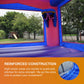 JumpOrange Commercial Grade Inflatable Princess Bricks Bounce House Backyard Party Moonwalk Size 13'x13'