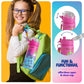 Dan&Darci Decorate Your Own Glow-in-the-Dark Water Bottle Kit for Girls - Birthday Gifts for Girl Ages 4-6 5-7 6-8 - 4 5 6 7 8 Year Old Birthday Gift