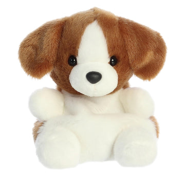 Aurora® Adorable Palm Pals™ Buster Beagle™ Stuffed Animal - Pocket-Sized Play - Collectable Fun - Brown 5 Inches