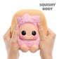 Hyojo Pop-Tarts Series, Blind Box Mixed Material Squishy Collectible, Limited Edition, 3 to Collect, Frosted Cherry, Wild Berry, Cookies & Crème,Gift