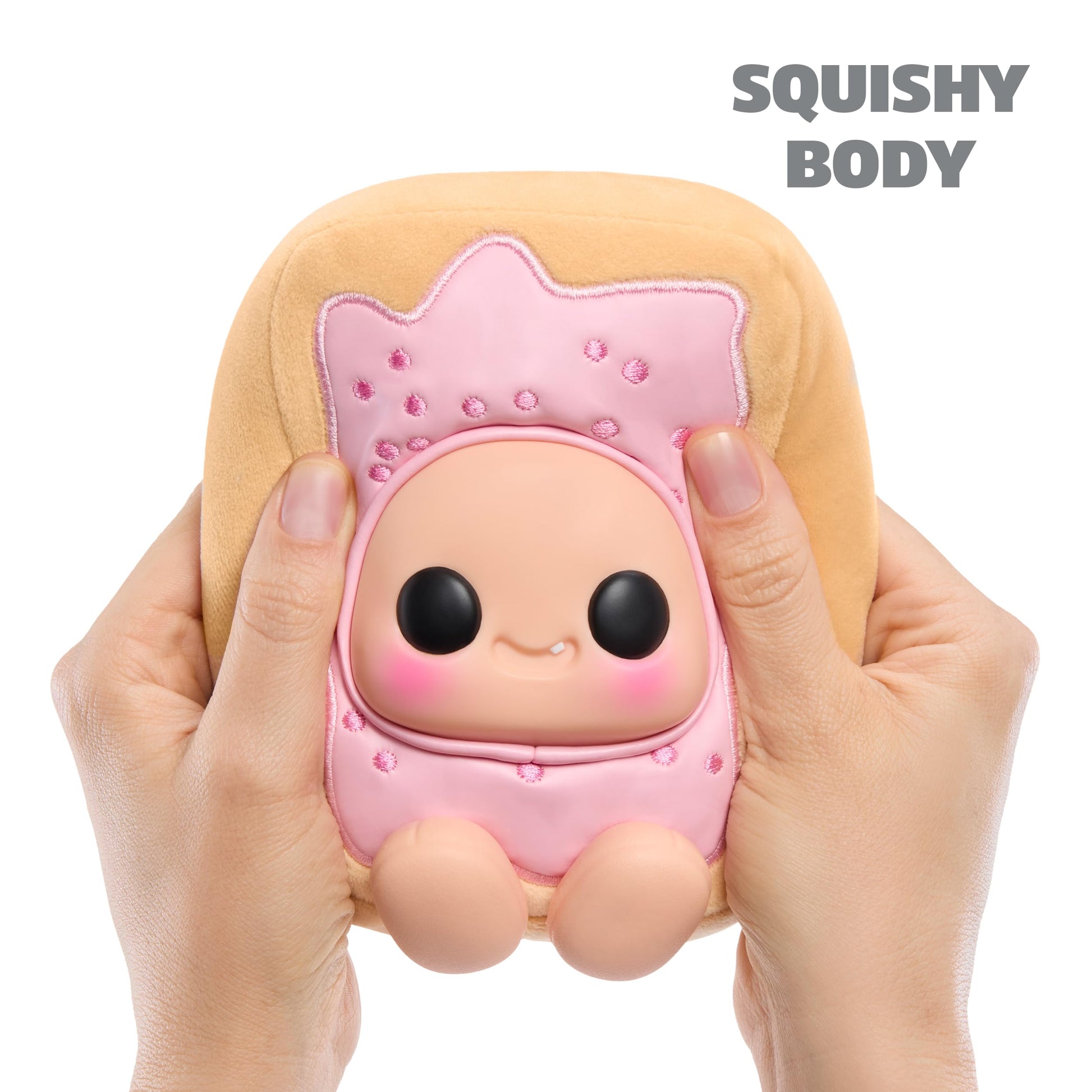 Hyojo Pop-Tarts Series, Blind Box Mixed Material Squishy Collectible, Limited Edition, 3 to Collect, Frosted Cherry, Wild Berry, Cookies & Crème,Gift