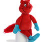 Aurora® Whimsical Dr. Seuss™ Fox in Socks Stuffed Animal - Officially Licensed Plush for Imaginative Play - Perfect for Kids and Adults - Red 12