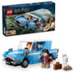 LEGO Harry Potter Flying Ford Anglia, Buildable Car Toy with 2 Minifigures for Role Play, Fantasy Playset for Kids, Harry Potter Car, Gift for Boys