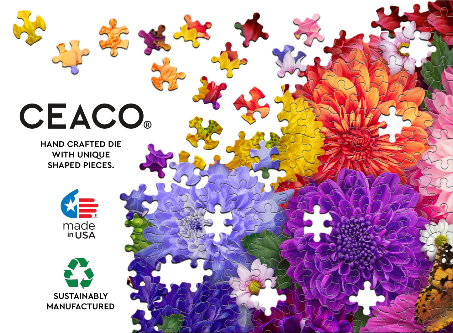 Ceaco Flower Spectrum 300 PC Puzzle