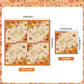 40 Pcs Thanksgiving Napkins 13 x 13 Inches - Fall Give Thanks Napkin, 3-Ply Pumpkin Maple Leaf Cocktail Disposable Paper Napkins Tableware Set