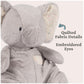 GUND Baby Oh So Snuggly Elephant 12.5-Inch Plush Toy, Ages 0+