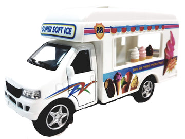 Kinsmart Route 88 Soft Ice Cream Vending Camper 1/43 O Scale Diecast Truck