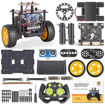 Elfew STEM Robot Car Toys for Kids 8-13, Robot Building Kit Gifts for Teen