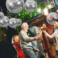 30 PCS Disco Ball Balloons Different Sizes- 4D Large Disco Balloons 10 Inch 15 Inch 18 Inch 22 Inch Assorted Round Metallic Silver Disco Balloons